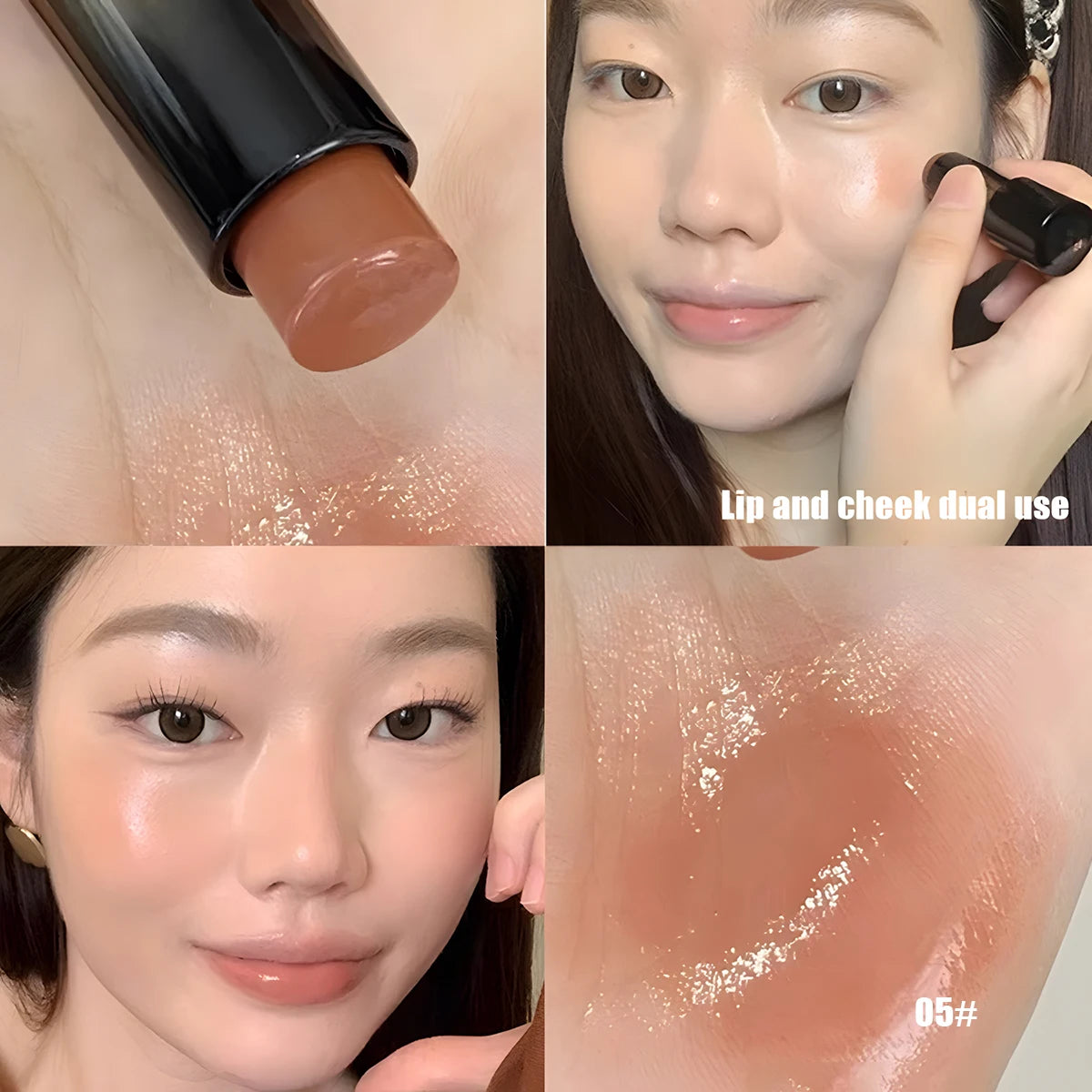 Rouge à Lèvres Hydratant Miroir Waterproof — Longue Tenue, Cadeau Saint-Valentin