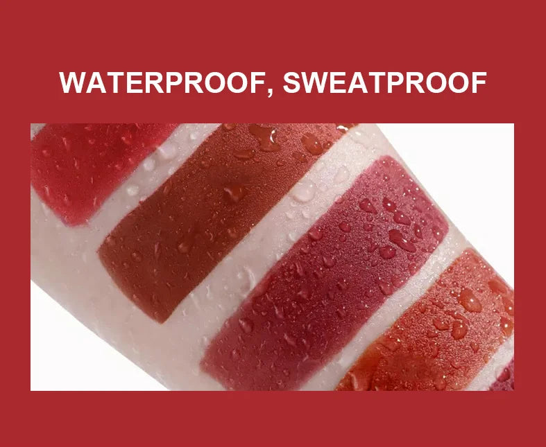 Rouge à Lèvres Mat Nude 4 Couleurs — Waterproof, Longue Tenue, Velours Sexy