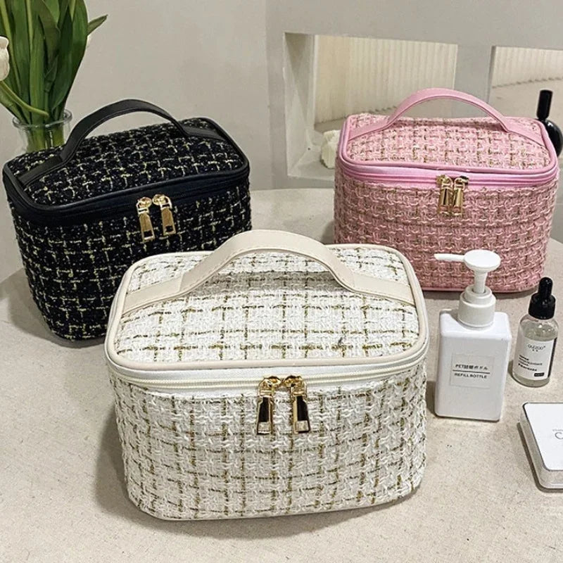 Trousse Maquillage Voyage Grande Capacité — Organisateur Cosmétiques Femme