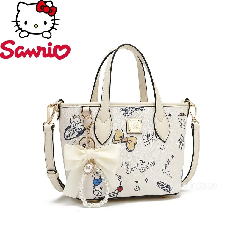 Sac À Main Hello Kitty Femme — Cartoon Mignon, Sac Épaule Bandoulière Tendance