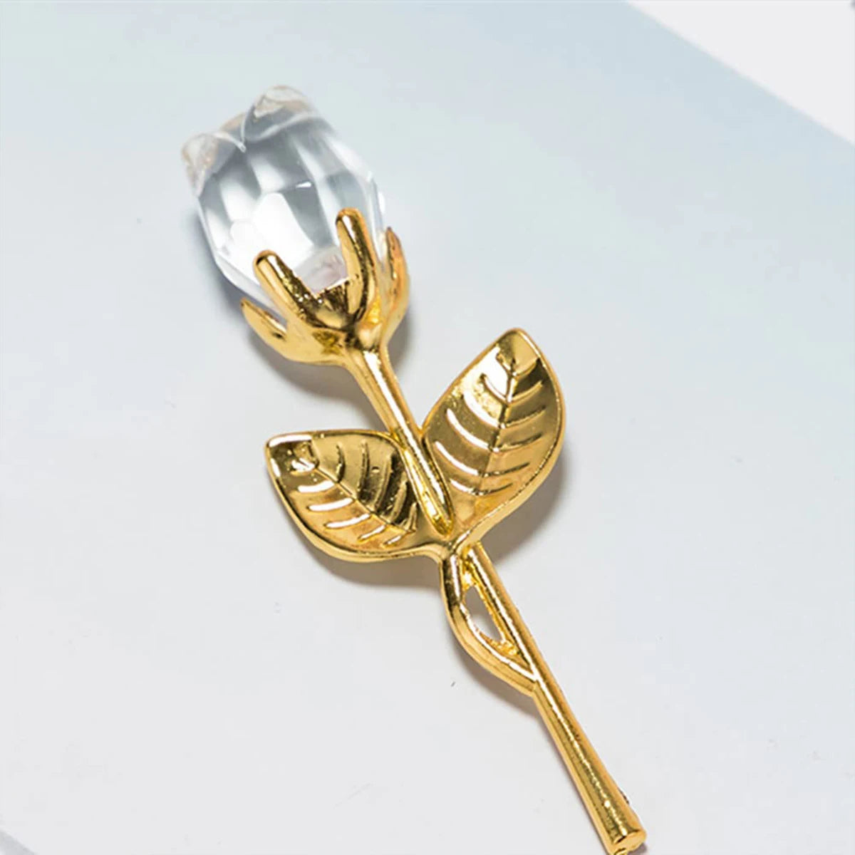 Rose Cristal Artificielle Éternelle – Cadeau Fête des Mères & Anniversaire