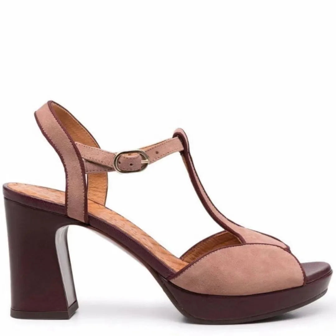 JOCHEBED HU Escarpins Cuir Véritable Plateforme — Talon Carré Luxe, Tailles 36-44