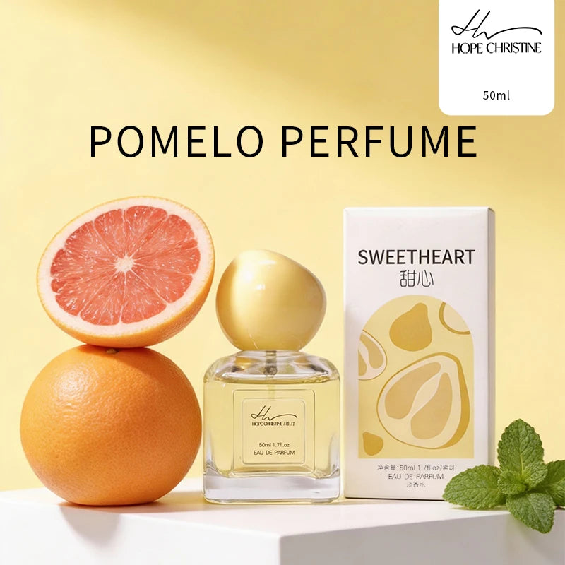 Hope Christine Eau de Parfum Pomelo 50ml — Agrumes Frais, Longue Durée, Toutes Saisons