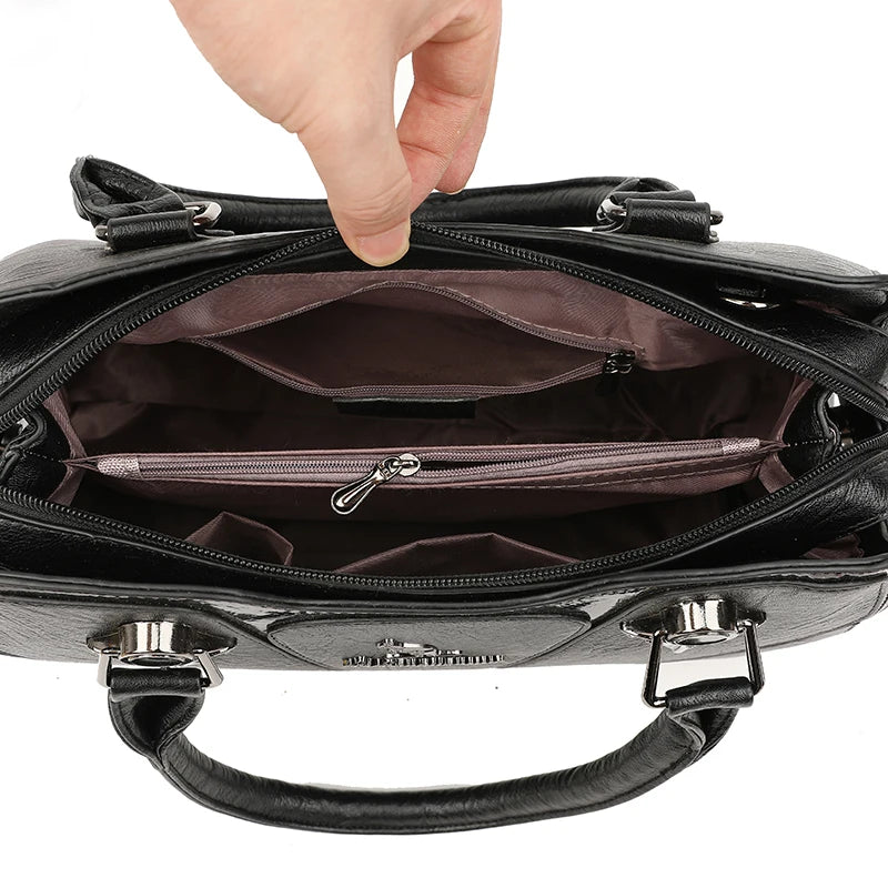 Sac à Main Femme Luxe — Cuir, Bandoulière, Sac Épaule Grande Marque 2024