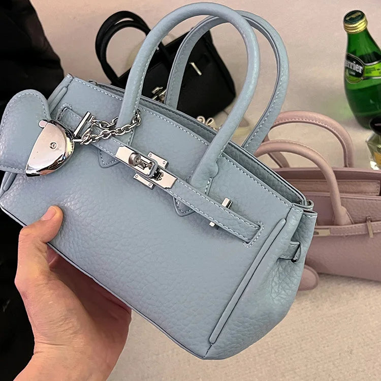 Sac À Main Femme Cuir Vintage — Messenger Bandoulière Épaule, Tote Luxe
