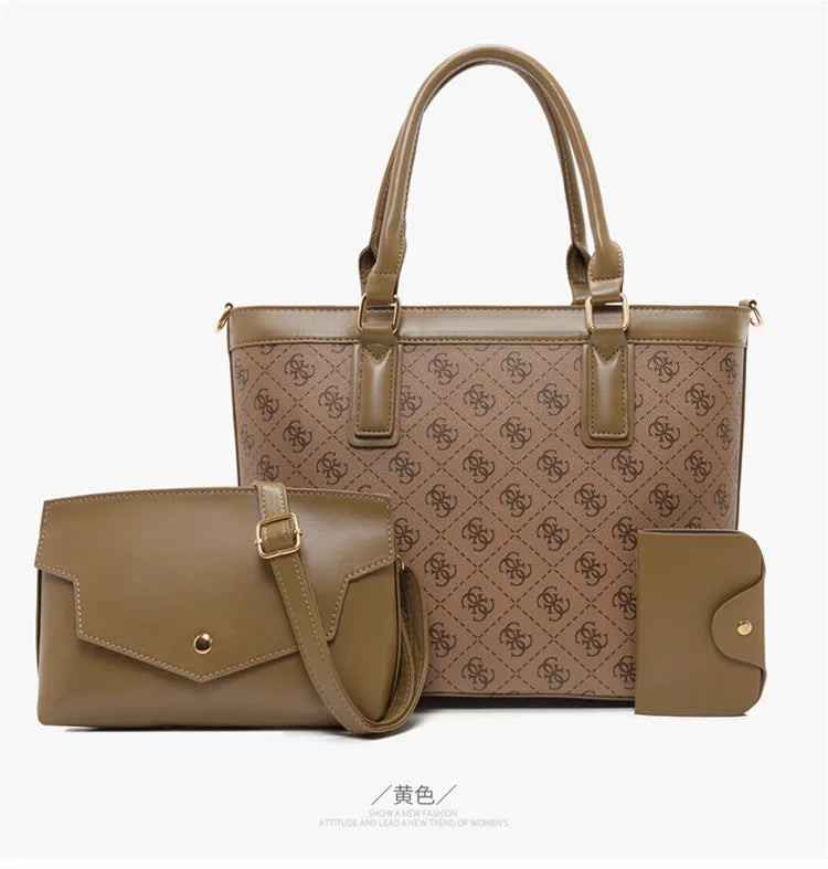 Tote Bag Femme Luxe Léger — Grande Capacité, Sac Épaule Tendance Quotidien