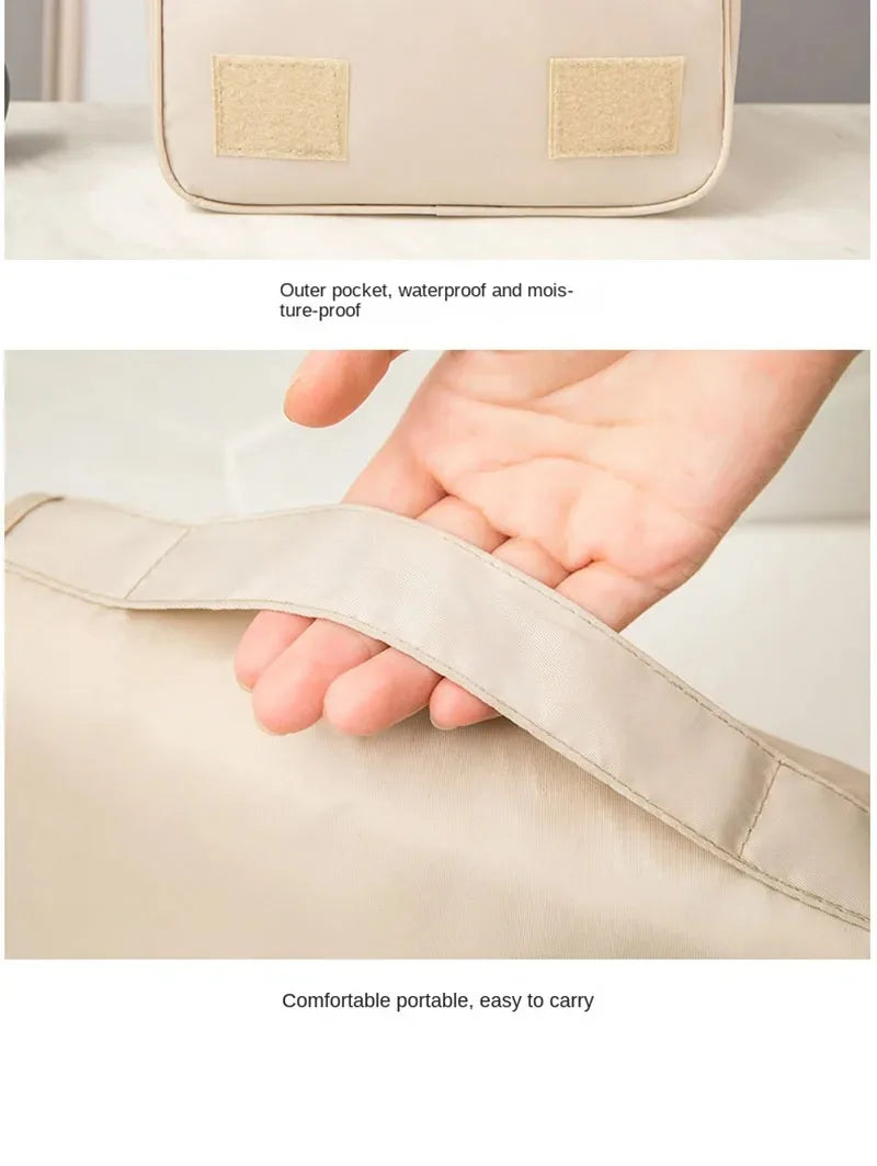 Trousse de Maquillage Voyage Imperméable — Organisateur Cosmétiques avec Crochet