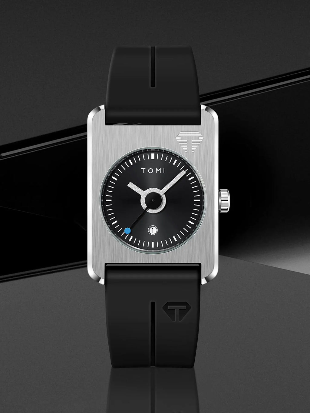 Montre Homme Fashion Quartz — Petit Cadran Carré, Boucle Magnétique, Casual Léger