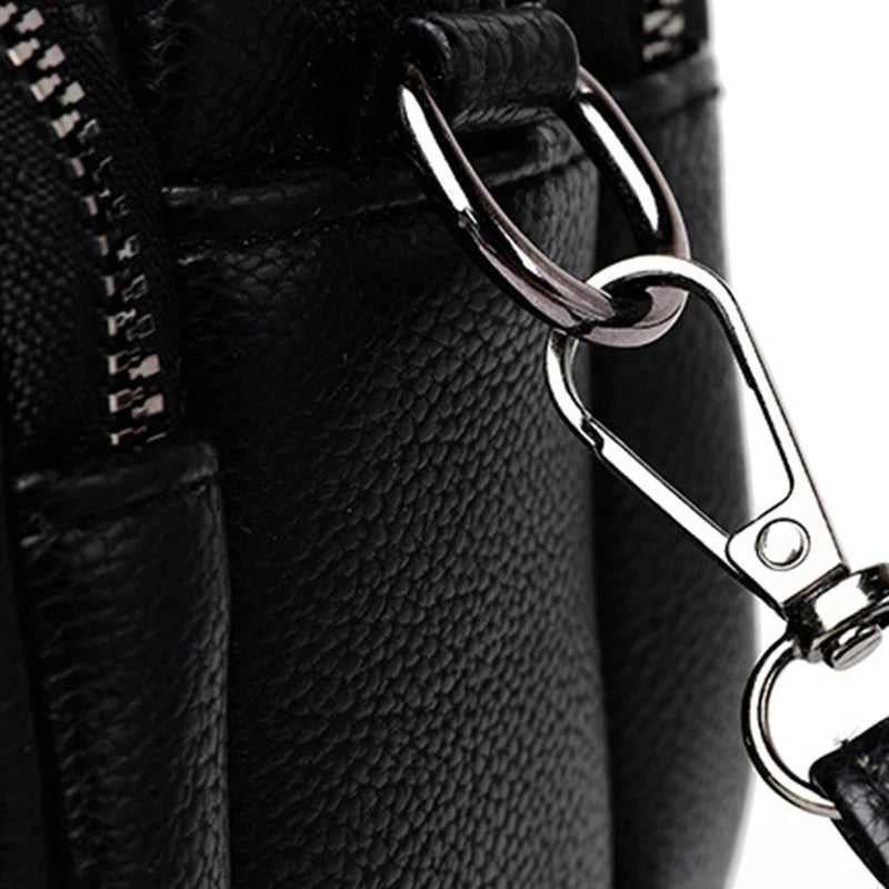 Sac à Main Femme Cuir Luxe Designer — Bandoulière Épaule, Grande Marque