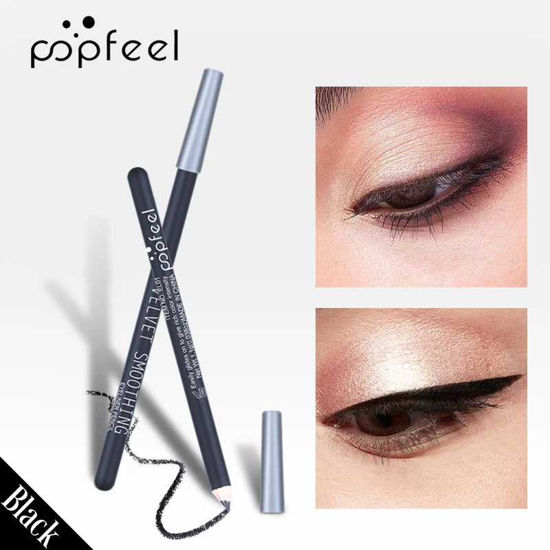 Kit Maquillage Yeux POPFEEL — Palette Fard à Paupières, Mascara, Eyeliner