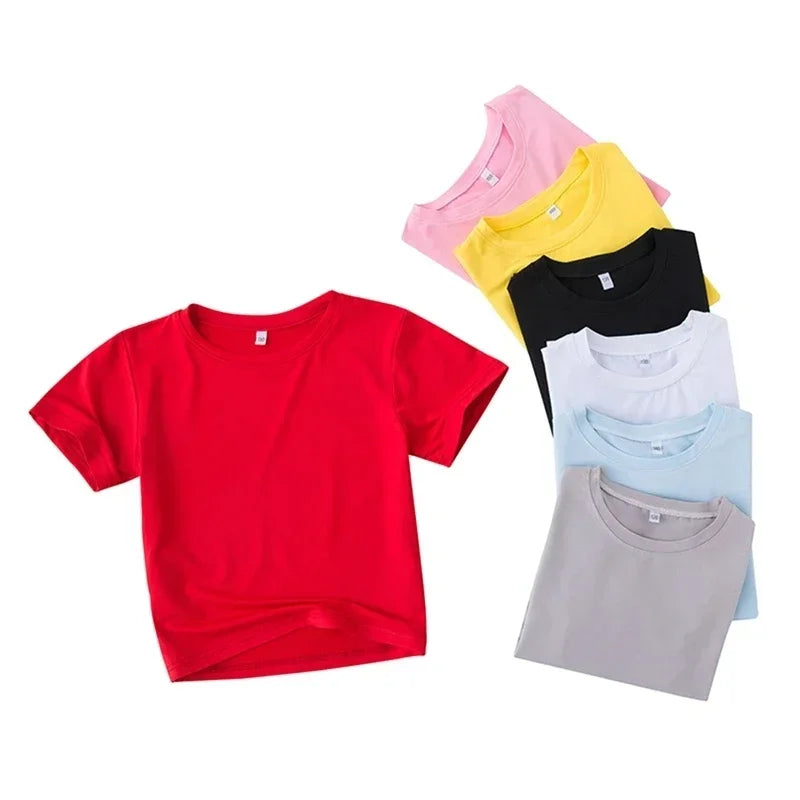 Ensemble 2 pièces enfant mixte – T-shirt imprimé mignon & short sport décontracté, 3-13 ans