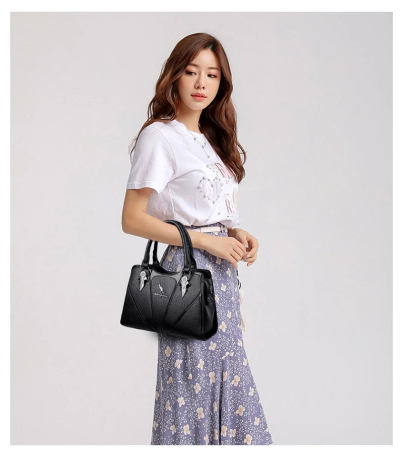 Sac à Main Femme Luxe — Cuir, Bandoulière, Sac Épaule Grande Marque 2024