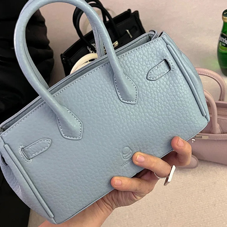 Sac À Main Femme Cuir Vintage — Messenger Bandoulière Épaule, Tote Luxe