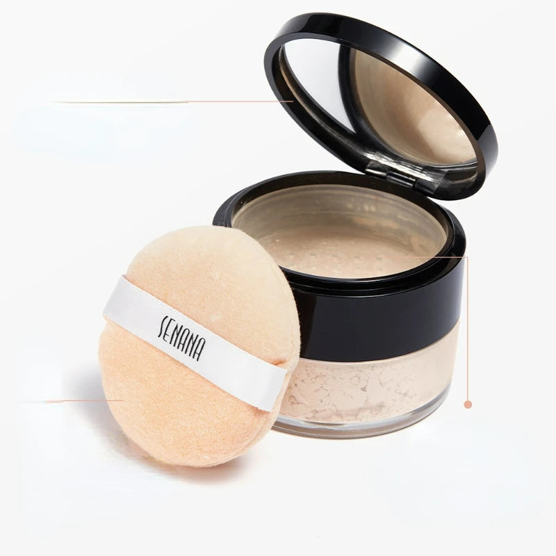 Poudre Fixante Hydratante Fini Naturel Contrôle Brillance — Full Coverage Tous Types de Peau