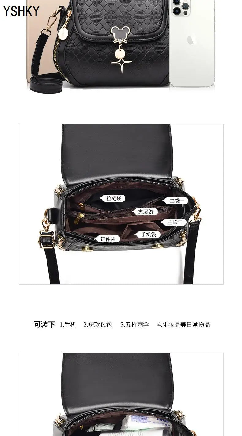 Sac Seau Femme Cuir Véritable — Tote Grande Capacité, Bandoulière Épaule