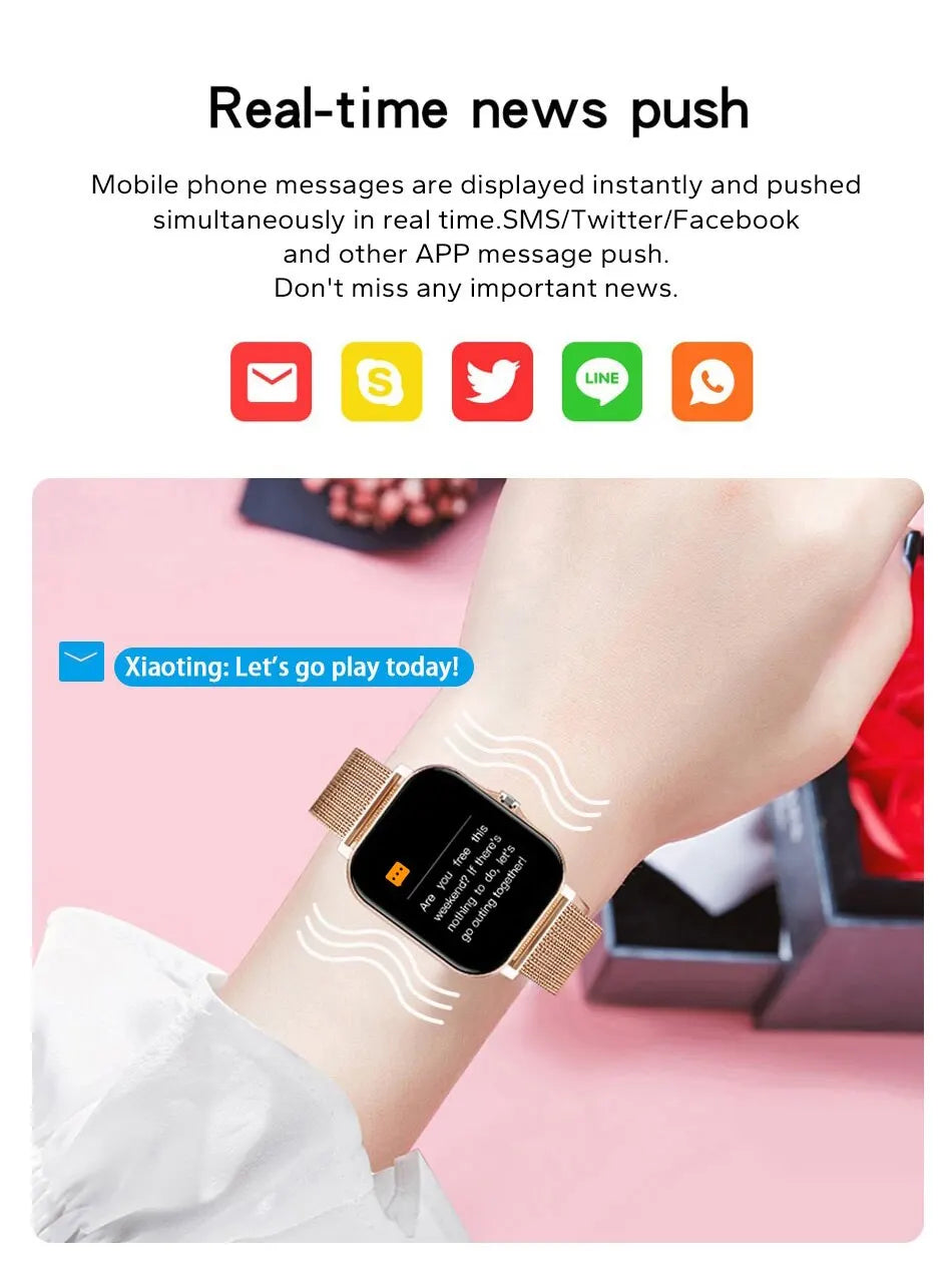 Montre Connectée GPS Sport Homme Femme — Écran Tactile, Appels Bluetooth, Smartwatch 2025