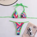 Micro Bikini Vintage Brésilien 2025 — Maillot de Bain Sexy Femme