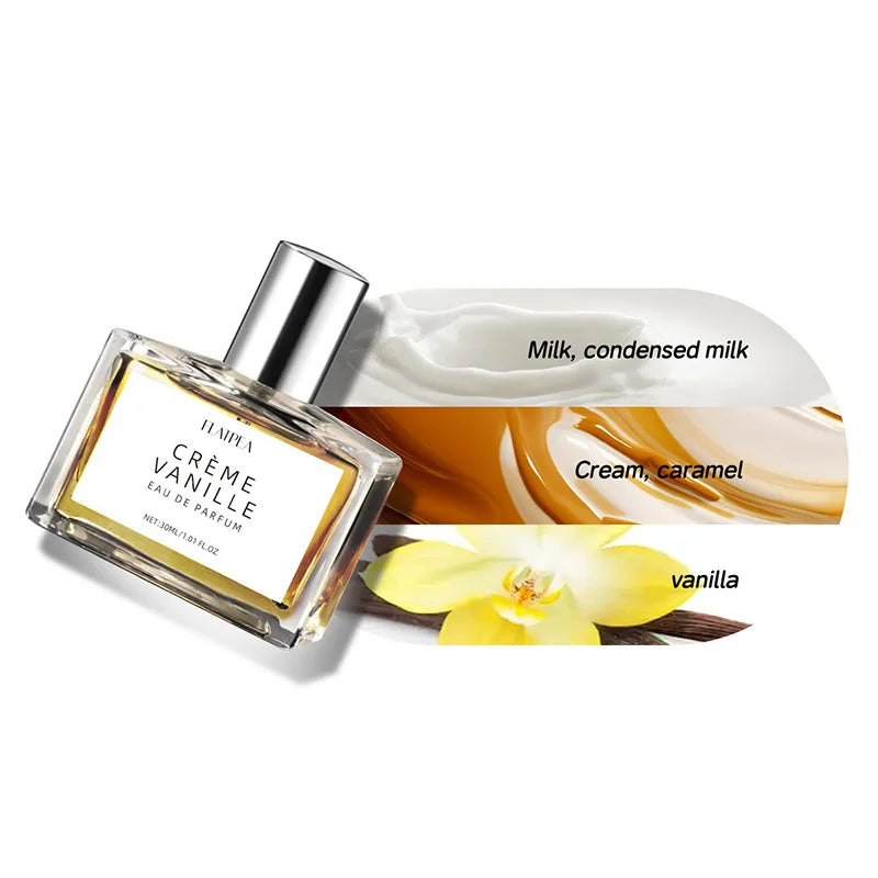 Eau de Parfum Vanille Crème Gourmande 30ml — Fragrance Unisexe Irrésistible