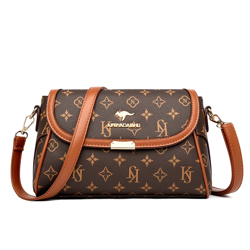 Sac À Main Femme Fleurs Luxe — Bandoulière Épaule, Tote Casual Tendance