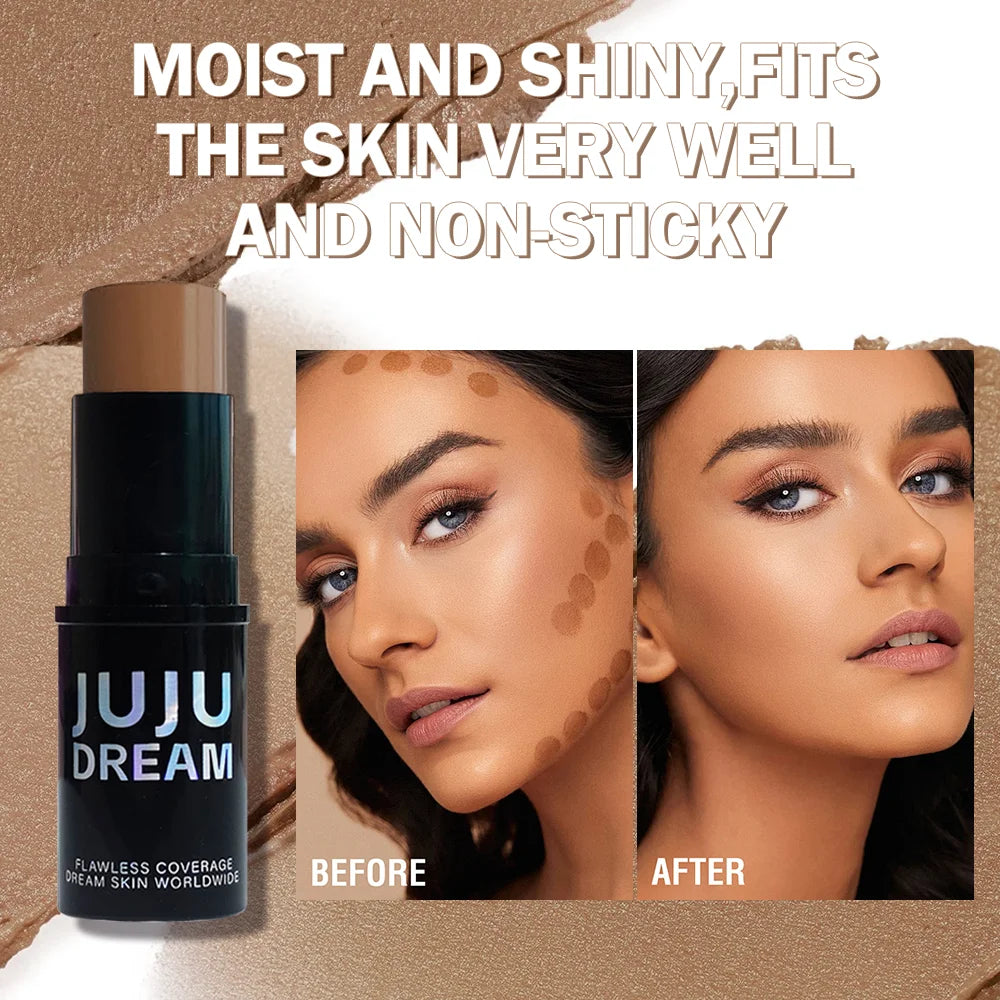 Stick Contour Visage Waterproof — Maquillage Contouring & Correcteur Pratique