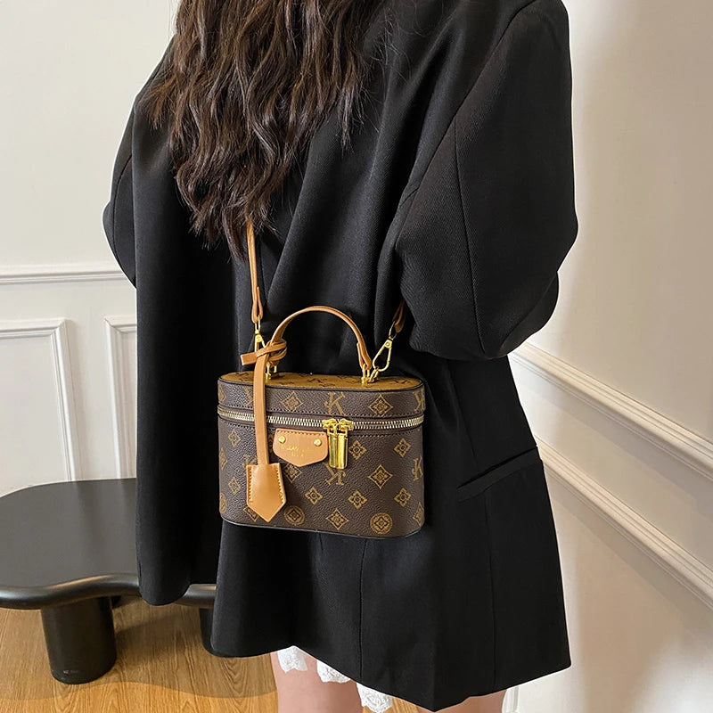 Sac Épaule Femme Cuir PU Imprimé — Bandoulière Fashion Tendance 2025