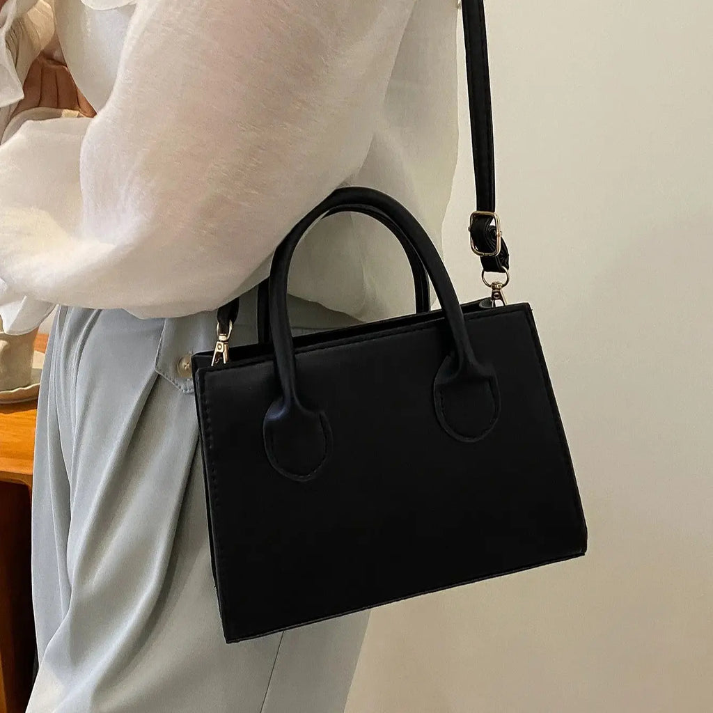 Sac Bandoulière Femme PU Cuir — Tote Luxe Grande Capacité, Sac Voyage Épaule