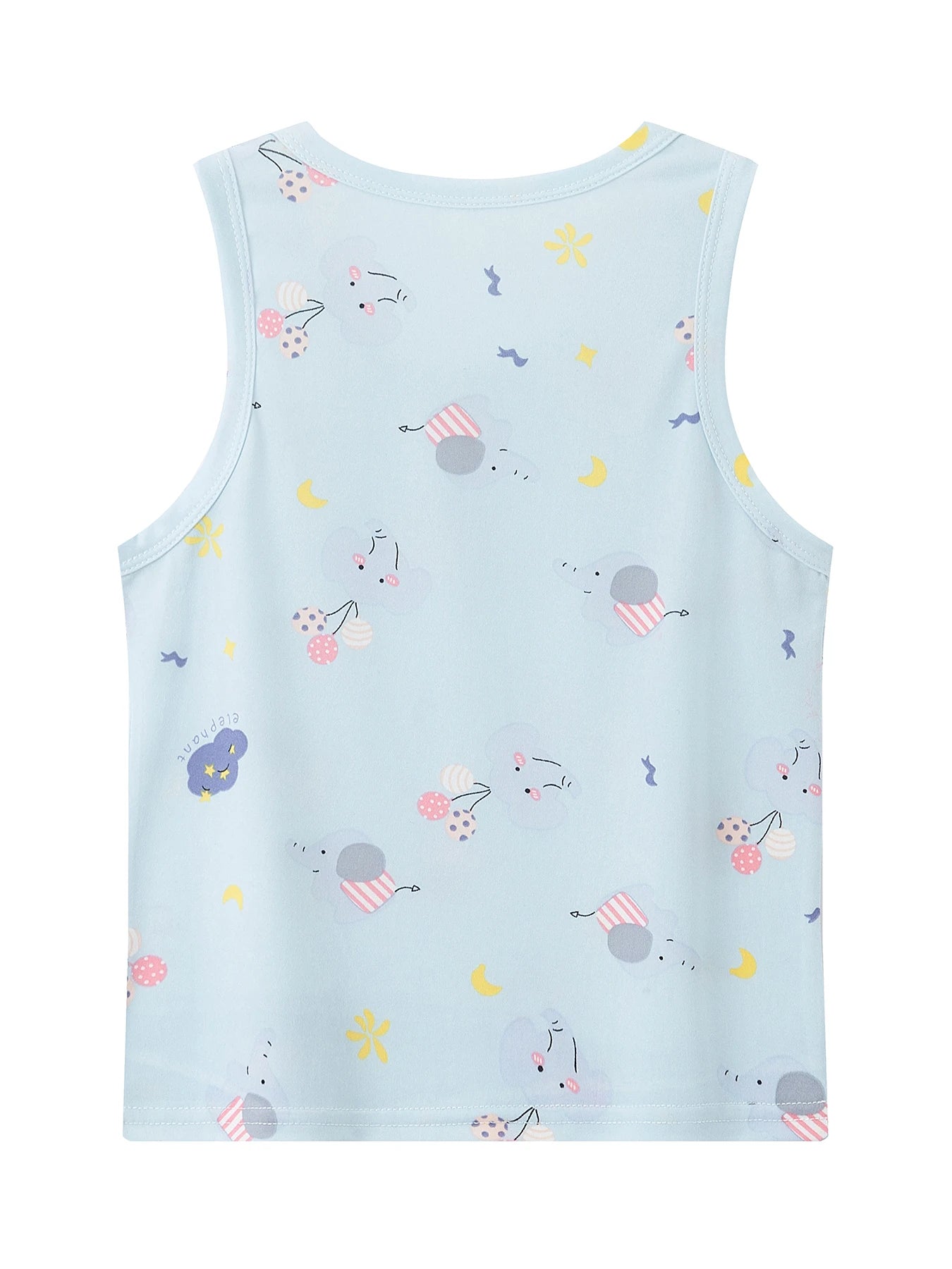 Ensemble 2 pièces enfant mixte – T-shirt manches courtes & short imprimé animaux, été 4-6 ans