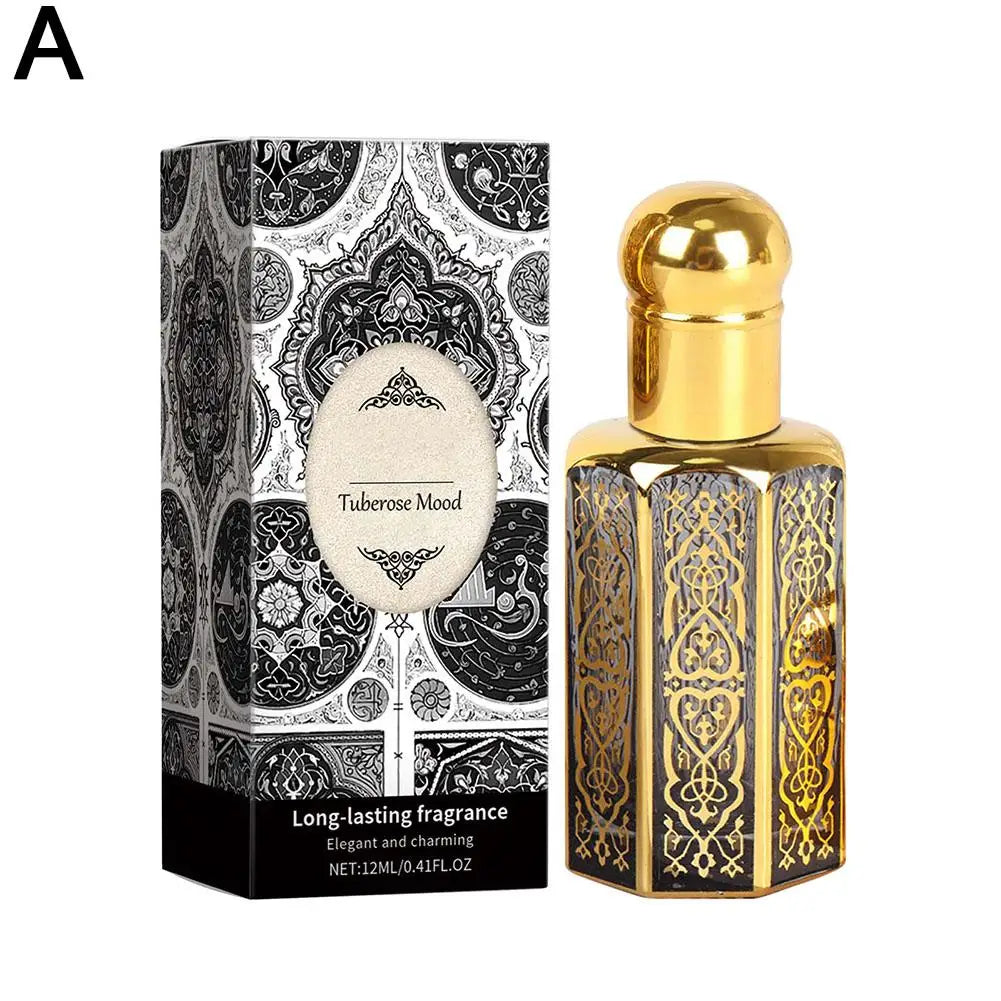 Parfum Arabe Femme 15ml — Bouquet Floral Rose & Jasmin, Phéromones, Longue Durée