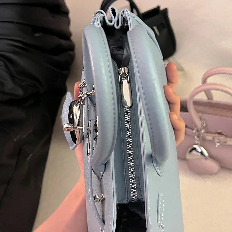 Sac À Main Femme Cuir Vintage — Messenger Bandoulière Épaule, Tote Luxe