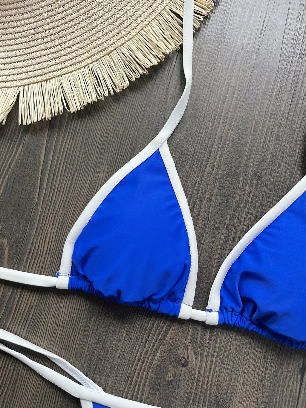 Bikini Brésilien Broderie Femme RUOTONSEPT — Drapeau Brésil, Deux Pièces, Maillot de Bain Été
