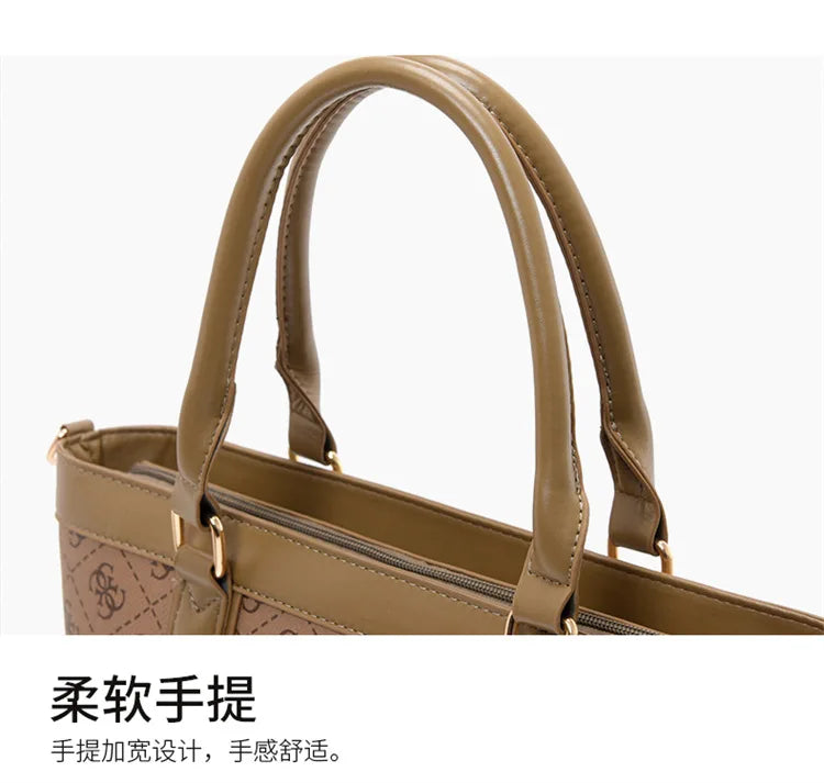 Tote Bag Femme Luxe Léger — Grande Capacité, Sac Épaule Tendance Quotidien