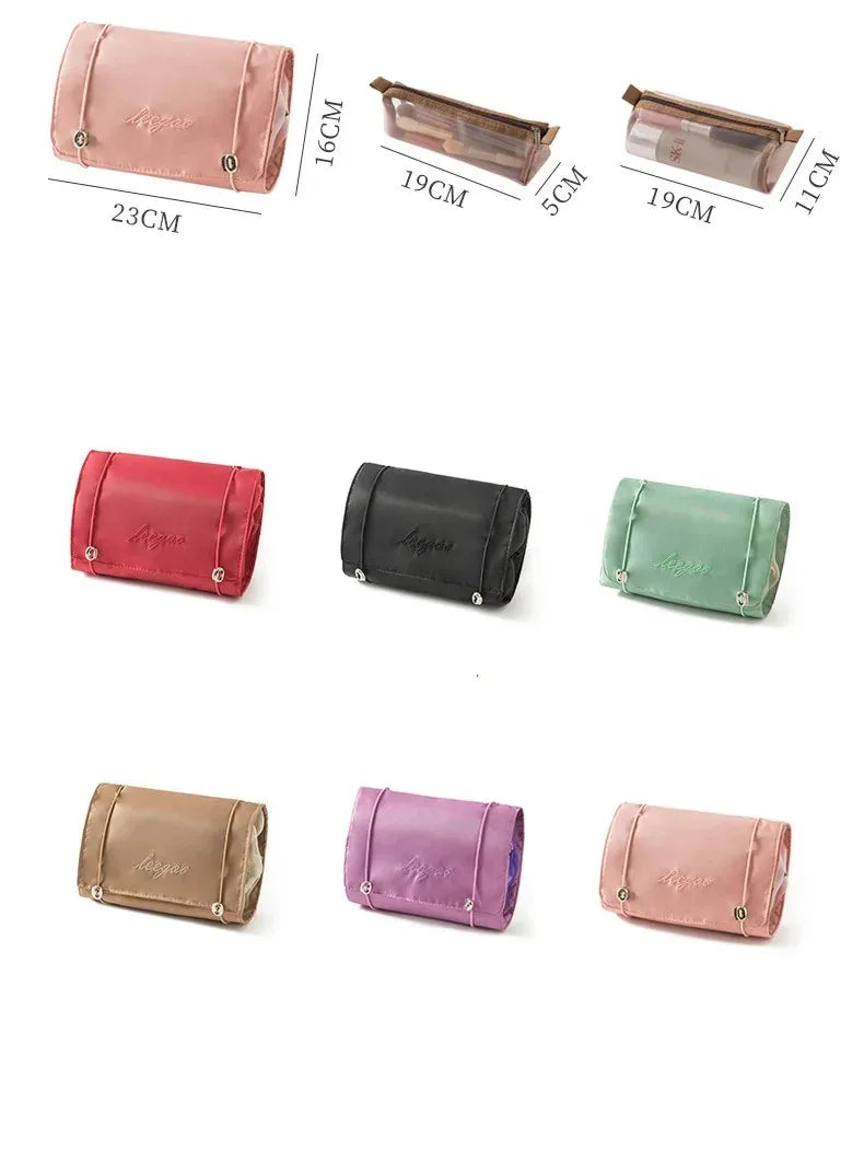 Trousse Cosmétique Détachable 4en1 Grande Capacité Voyage — Pliable