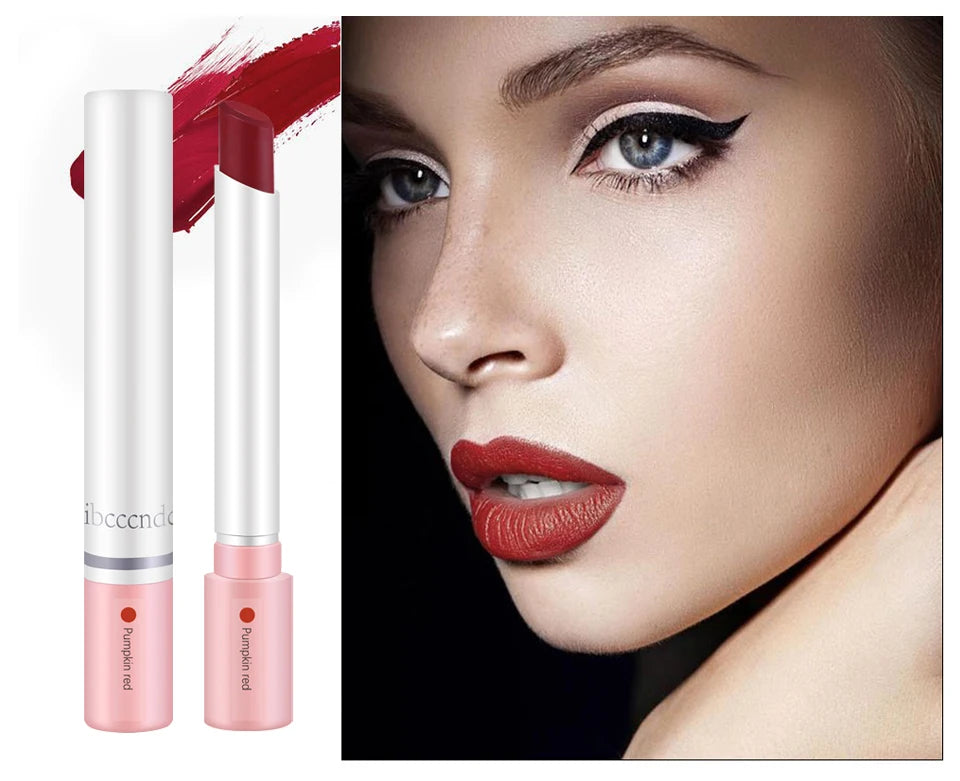 Kit Rouge à Lèvres Mat 4 Couleurs — Lip Gloss Waterproof, Longue Tenue, Teinte à Lèvres