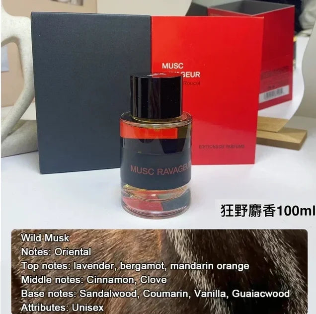 عطر للجنسين بتركيز ماء عطر 100 مل – عطر زهري برائحة بتلات الورد والحمضيات، يدوم طويلاً