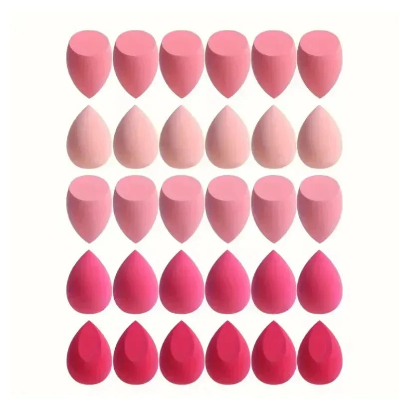 Set Éponges Maquillage Douces 4/8 Pièces — Beauty Egg & Puff pour Fond de Teint