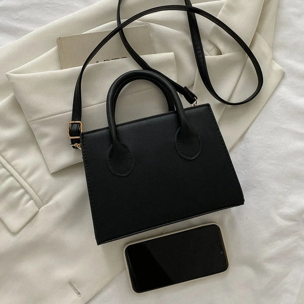 Sac Bandoulière Femme PU Cuir — Tote Luxe Grande Capacité, Sac Voyage Épaule