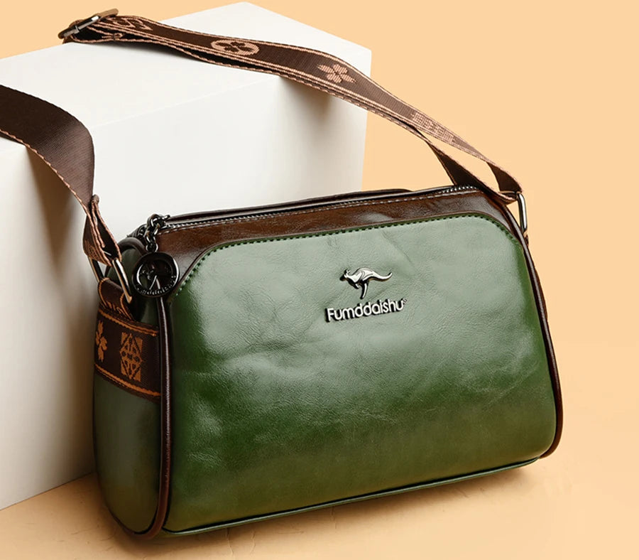 Sac Bandoulière Femme Cuir PU Souple — Crossbody Haute Qualité, Style Élégant
