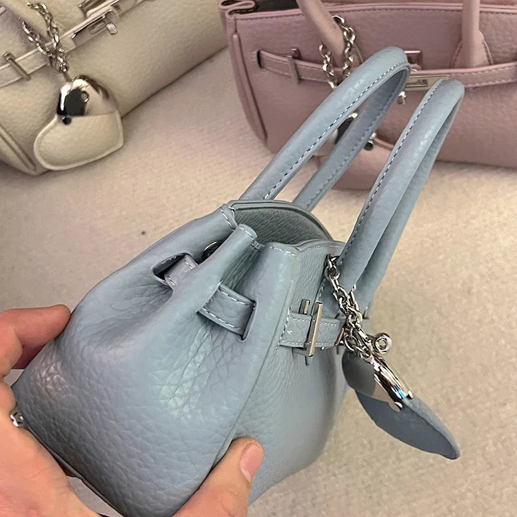Sac À Main Femme Cuir Vintage — Messenger Bandoulière Épaule, Tote Luxe