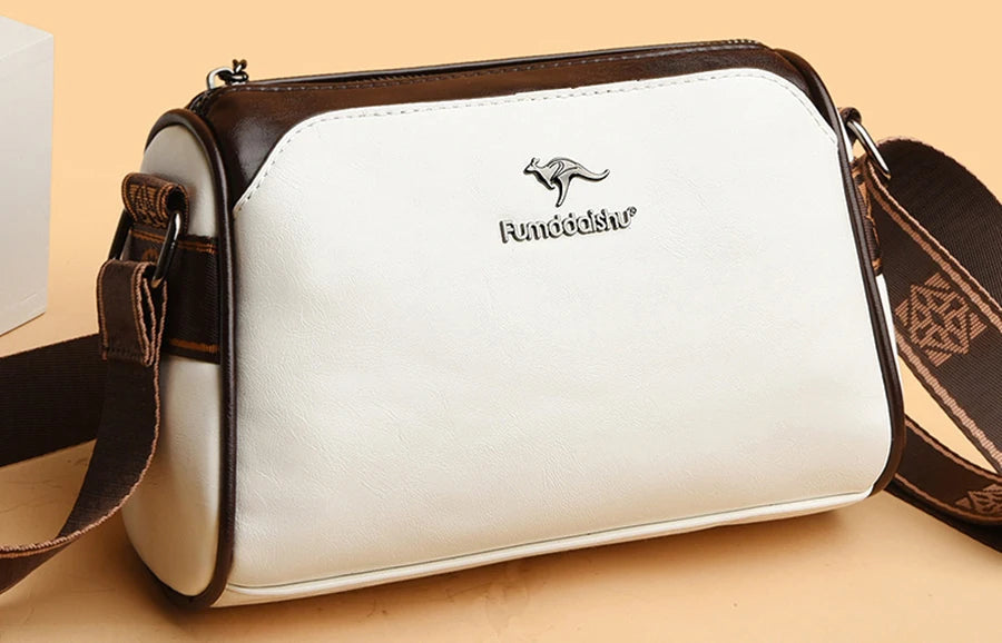 Sac Bandoulière Femme Cuir PU Souple — Crossbody Haute Qualité, Style Élégant