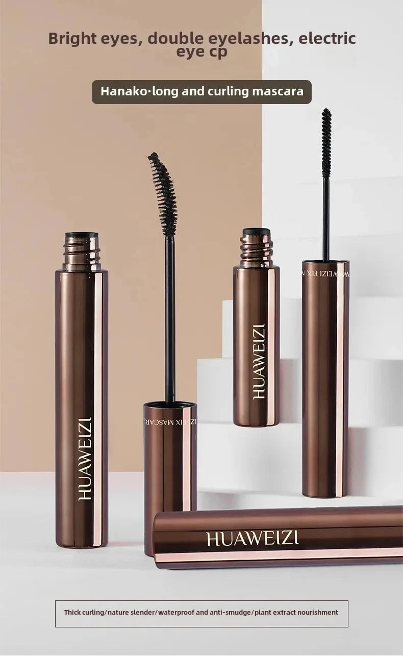Mascara 4D Waterproof Longue Tenue Courbe Volume — Cils Denses et Allongeants