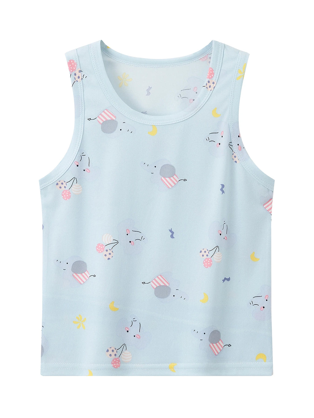 Ensemble 2 pièces enfant mixte – T-shirt manches courtes & short imprimé animaux, été 4-6 ans