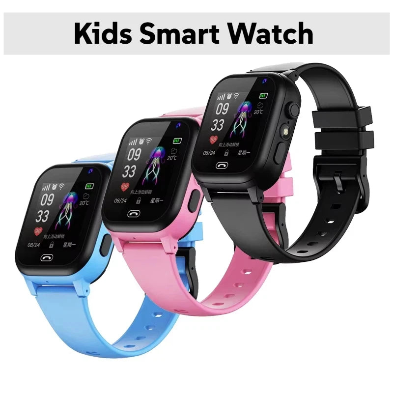 Montre Connectée Enfant Lenovo — GPS, Caméra, SOS, Appels, Smartwatch Garçon Fille