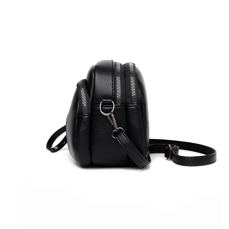 Sac à Main Femme Cuir Luxe Designer — Bandoulière Épaule, Grande Marque