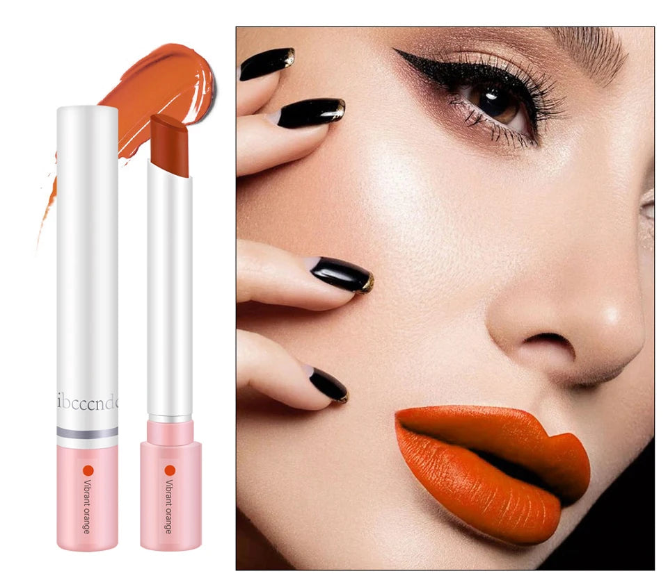 Kit Rouge à Lèvres Mat 4 Couleurs — Lip Gloss Waterproof, Longue Tenue, Teinte à Lèvres