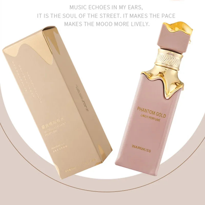 Eau de Toilette Unisexe 50ml — Parfum Arabe Gourmand Caramel Vanille Crème, Longue Durée