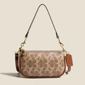 Sac le plus vendu rétro avec logo GGAQN de style classique, sac à bandoulière polyvalent et élégant. Taille : 22*7*1