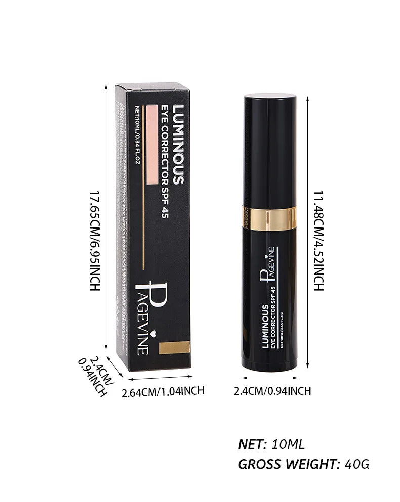 Correcteur Lumineux 4 Couleurs — Anti-Cernes, Illuminateur, Maquillage Liquide