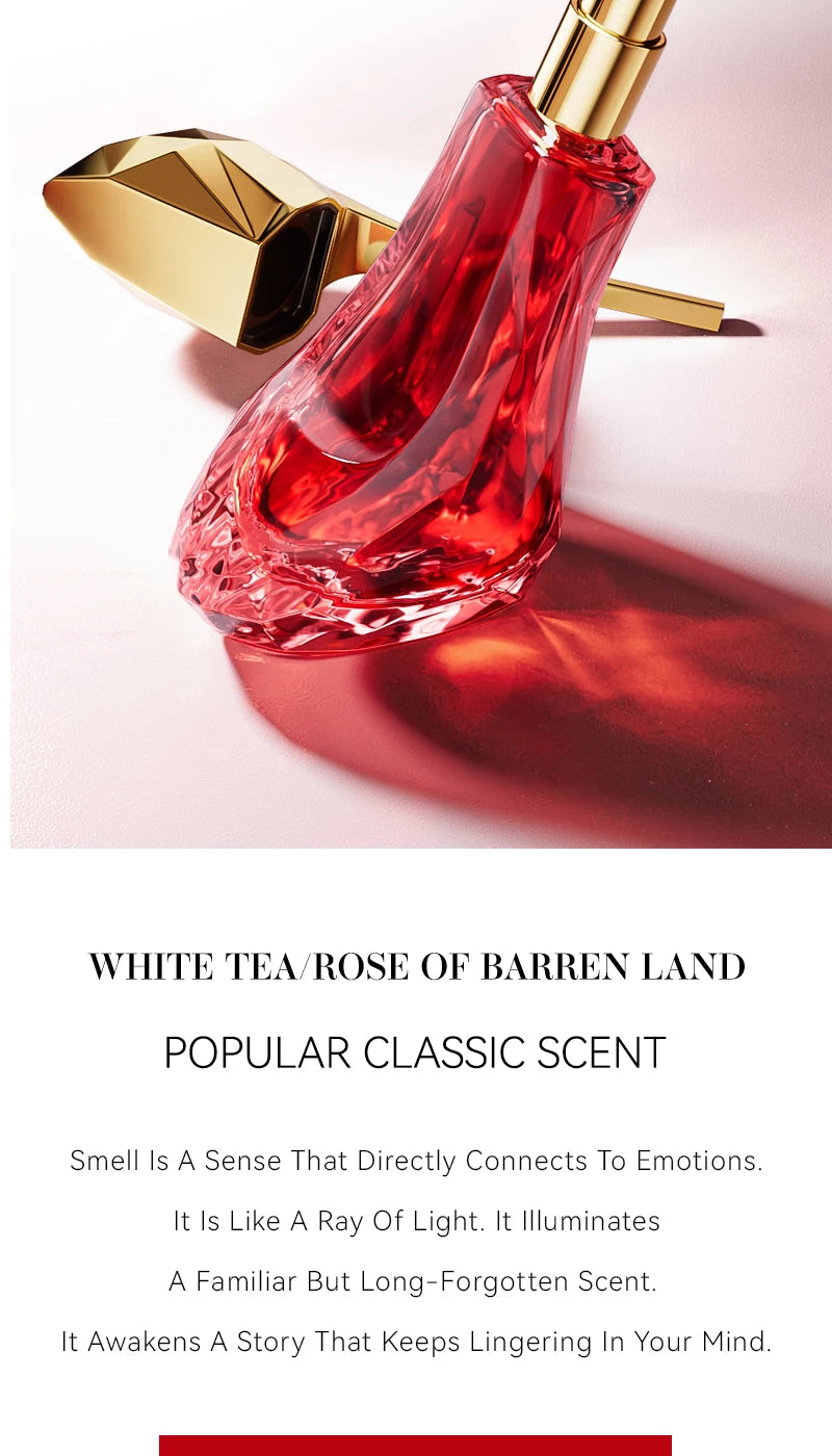 Eau de Parfum Femme Floral 30ml Talon Haut — Longue Durée, Cadeau, Usage Quotidien