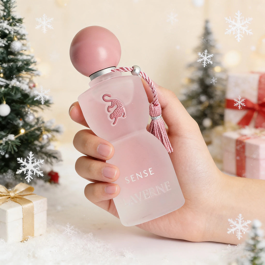 SENSE Eau de Parfum 75ml Pink Leopard — Parfum Arabe Femme, Notes Florales & Agrumes