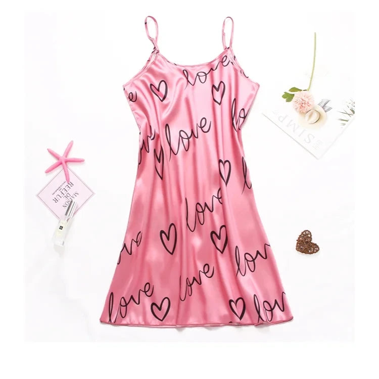 Nuisette Femme Dentelle Bretelles Sans Manches — Lingerie Satin Sexy, Lounge Été